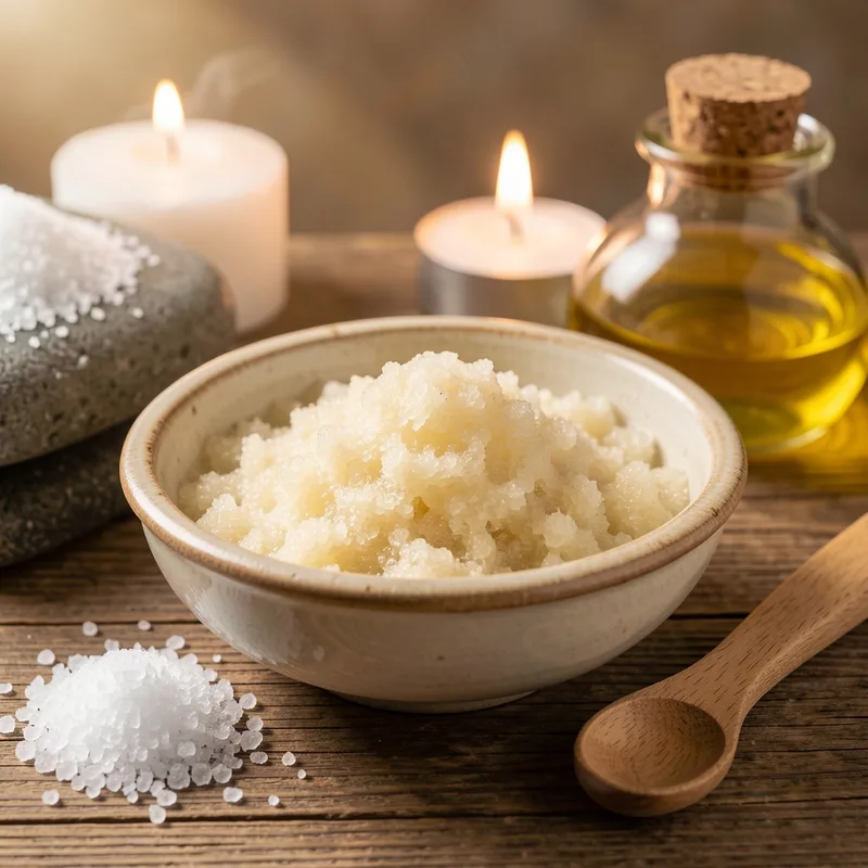Faire un gommage du corps maison